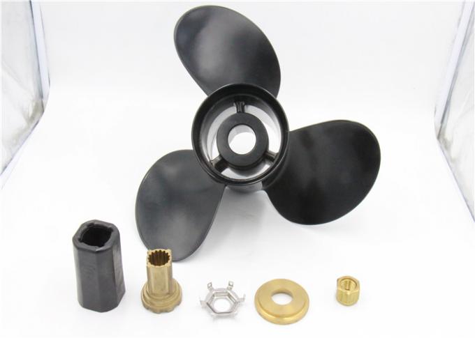 13.75x15 Aluminum Outboard Motor Props , Mercury Outboard Propellers With Hardware Kits