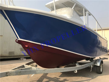 Chiny Aluminiowe łodzie motorowe Luxury Center Console 6.25M Długość z twardym blatem dostawca