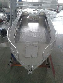 Chiny 3.00mm V Type Aluminum Flat Bottom Boats For Fishing , CE Certification dostawca