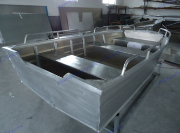 Chiny Lekka pełna weled V dno aluminiowa łódź do wędkowania / dryfowania, długość 4,2m fabryka
